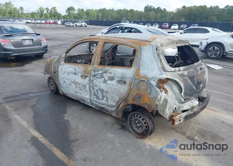 2017 Mitsubishi Mirage Es z USA, uszkodzony, nr VIN ML32A3HJ0HH019488